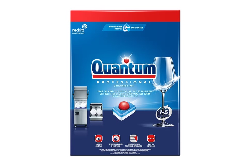 Indaplovių tabletės Finish Quantum Professional, 125 vnt.