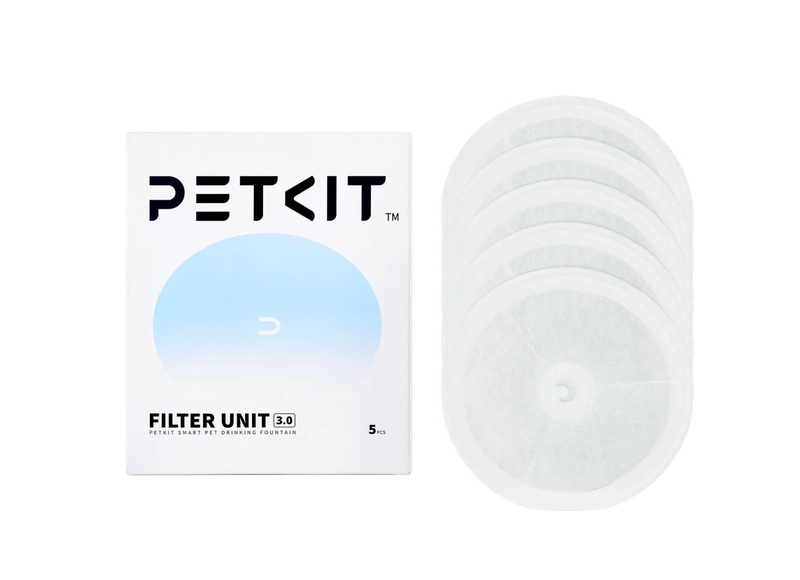 Filtras gertuvei Petkit Fountain Filter G3, 2 l, 5 vnt., balta sp.