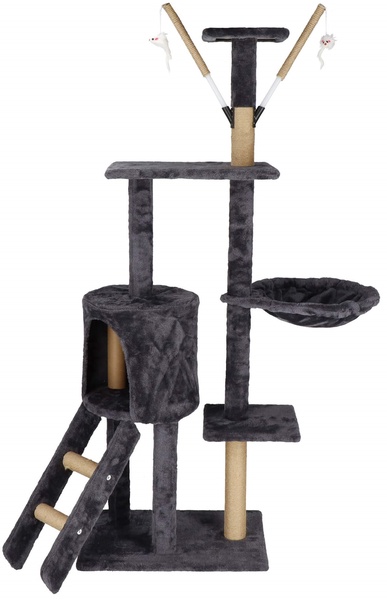 Kačių draskyklė Springos Multi-Level Cat House, 90 cm x 35 cm x 145 cm