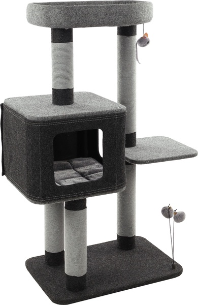 Kačių draskyklė Flamingo Fati, 75.5 cm x 43.5 cm x 110.5 cm