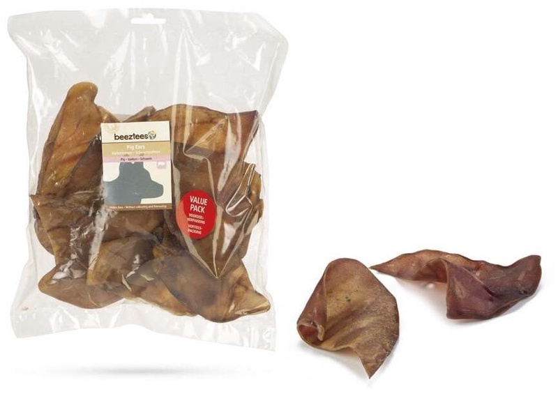 Skanėstas šunims Beeztees Pig Ears, kiauliena, 0.3 kg, 10 vnt.