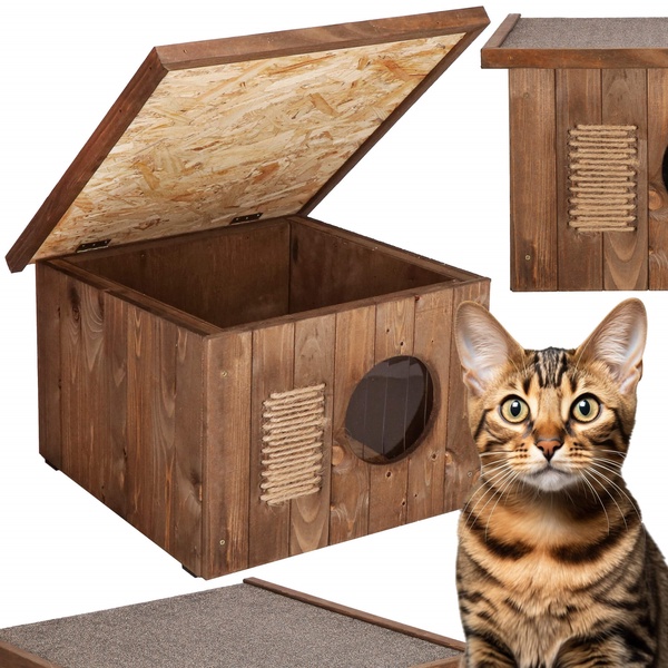 Namelis katei Springos CH001 BR, ruda sp., 58 cm x 49 cm