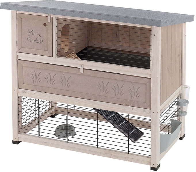 Narvas graužikams Ferplast Ranch 120, 117 cm x 69 cm x 101 cm, ruda sp./pilka sp.