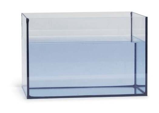 Akvariumas Beeztees Full Glass 852050, skaidri sp./mėlyna sp., be įrangos, 43 l