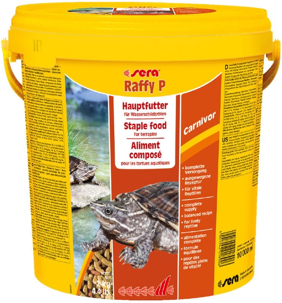 Granulės Sera Raffy P, vandens vėžliams, 2000 g