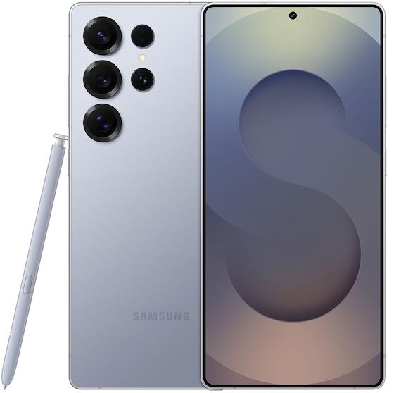 Mobilusis telefonas Samsung Galaxy S25 Ultra, 256 GB, titanium silverblue sp.