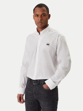 KARL LAGERFELD Marškiniai · Balta · Regular Fit