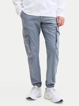 Jack & Jones Medžiaginės kelnės · Mėlyna · Regular Fit