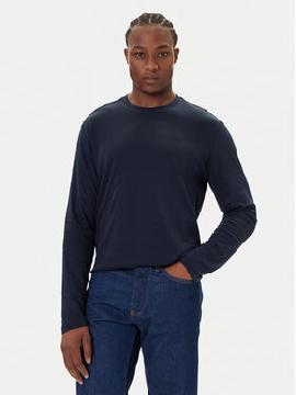 Calvin Klein Marškinėliai ilgomis rankovėmis · Tamsiai mėlyna