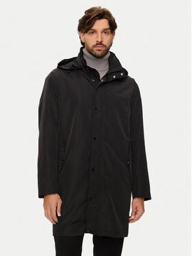 Armani Exchange Demisezoninė striukė · Juoda