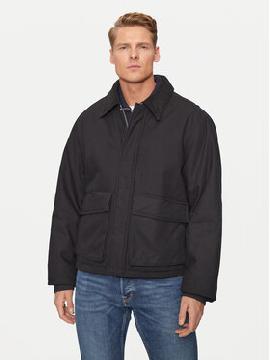 Jack & Jones Demisezoninė striukė · Juoda