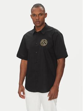 Versace Jeans Couture Marškiniai · Juoda · Regular Fit