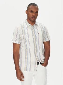 Tommy Jeans Marškiniai · Smėlio · Regular Fit