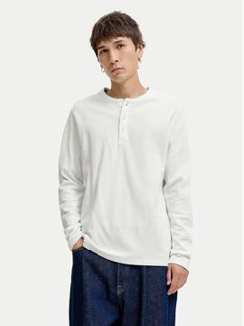 Jack & Jones Marškinėliai ilgomis rankovėmis · Balta