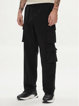 Jack & Jones Medžiaginės kelnės · Juoda · Relaxed Fit