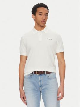 Tommy Jeans Polo marškinėliai · Balta