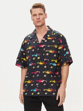 HUGO Marškiniai · Juoda · Oversize