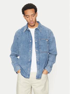 Calvin Klein Jeans džinsiniai marškiniai  · Mėlyna · Regular Fit