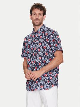 Bugatti Marškiniai · Tamsiai mėlyna · Slim Fit