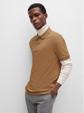 BOSS Polo marškinėliai · Smėlio