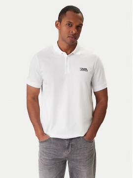 KARL LAGERFELD Polo marškinėliai · Balta