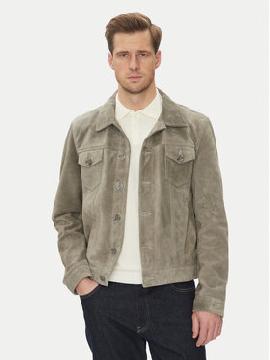 Serge Pariente Odinė striukė · Pilka