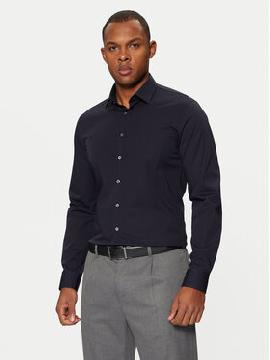 Calvin Klein Marškiniai · Tamsiai mėlyna · Slim Fit