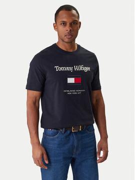 Tommy Hilfiger Marškinėliai · Tamsiai mėlyna
