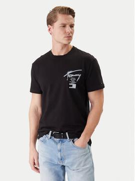 Tommy Jeans Marškinėliai · Juoda