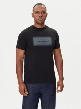 KARL LAGERFELD Marškinėliai · Juoda