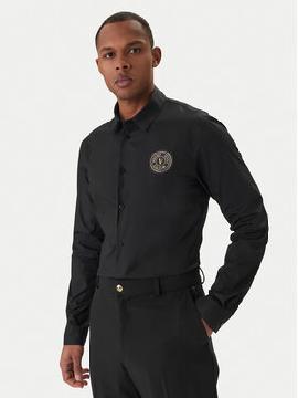 Versace Jeans Couture Marškiniai · Juoda · Regular Fit