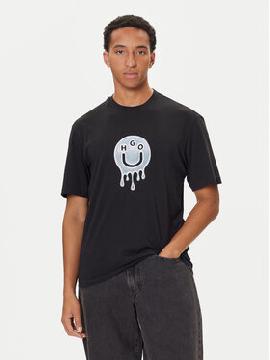 HUGO Marškinėliai · Juoda
