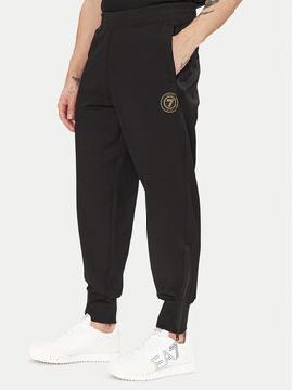 EA7 Emporio Armani Sportinės kelnės · Juoda · Regular Fit