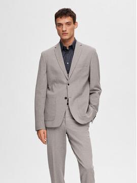 Selected Homme Švarkas · Pilka · Slim Fit