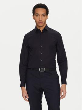 Calvin Klein Marškiniai · Tamsiai mėlyna · Slim Fit