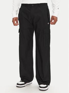 Champion Cargo stiliaus kelnės · Juoda · Relaxed Fit