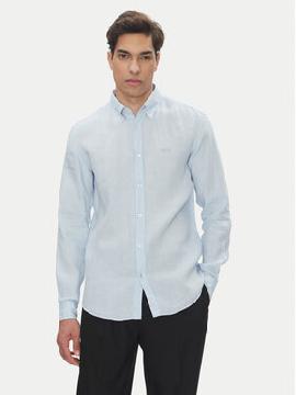 BOSS Marškiniai · Žydra · Slim Fit