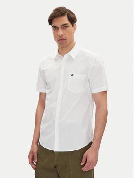 Mustang Marškiniai · Balta · Slim Fit
