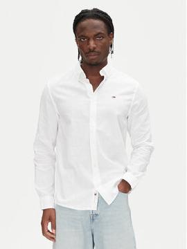 Tommy Jeans Marškiniai · Écru · Regular Fit