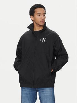 Calvin Klein Jeans Demisezoninė striukė · Juoda
