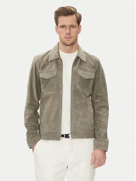 Serge Pariente Odinė striukė · Pilka