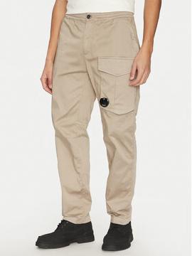 C.P. Company Medžiaginės kelnės · Smėlio · Relaxed Fit