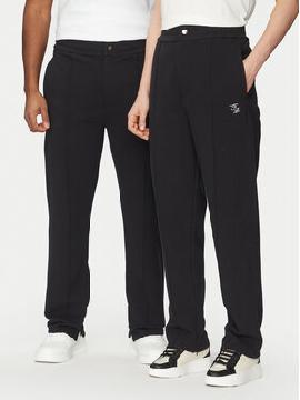 Filling Pieces Medžiaginės kelnės · Juoda · Regular Fit