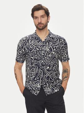 Lindbergh Marškiniai · Tamsiai mėlyna · Relaxed Fit