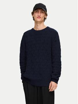 Selected Homme Megztinis · Tamsiai mėlyna