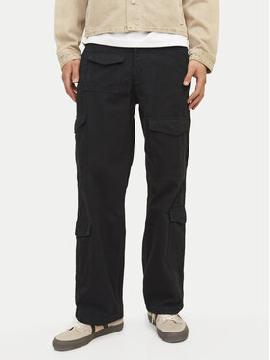 Jack & Jones Medžiaginės kelnės · Juoda · Relaxed Fit