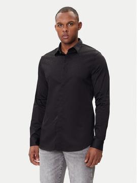 Armani Exchange Marškiniai · Juoda · Regular Fit