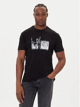 Armani Exchange Marškinėliai · Juoda