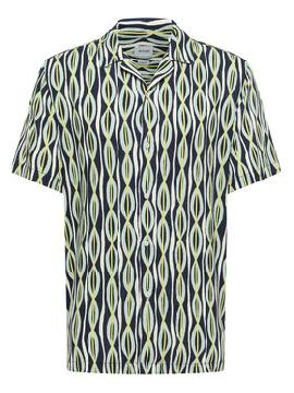 Mustang Marškiniai · Žalia · Relaxed Fit