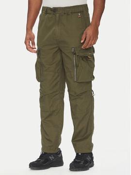 Parajumpers Medžiaginės kelnės · Žalia · Regular Fit